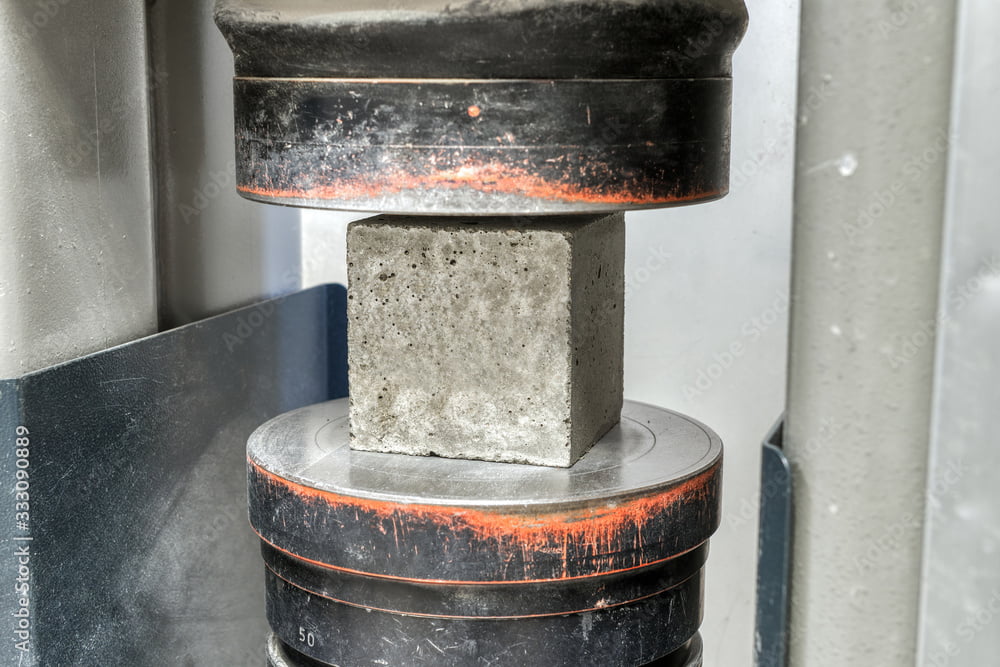 compressive strength concrete test